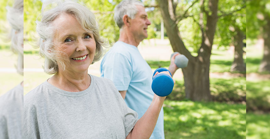 Proyectando un futuro saludable entrenar a personas mayores